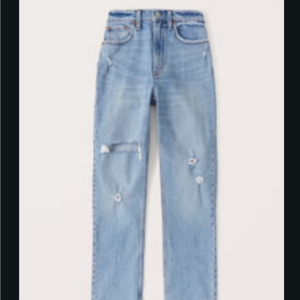 Abercrombie & Fitch The 90s straight Ultra High Rise Jeans